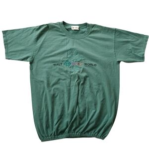 Vintage Walt Disney World Winnie The Pooh Embroidered T-Shirt Size L
